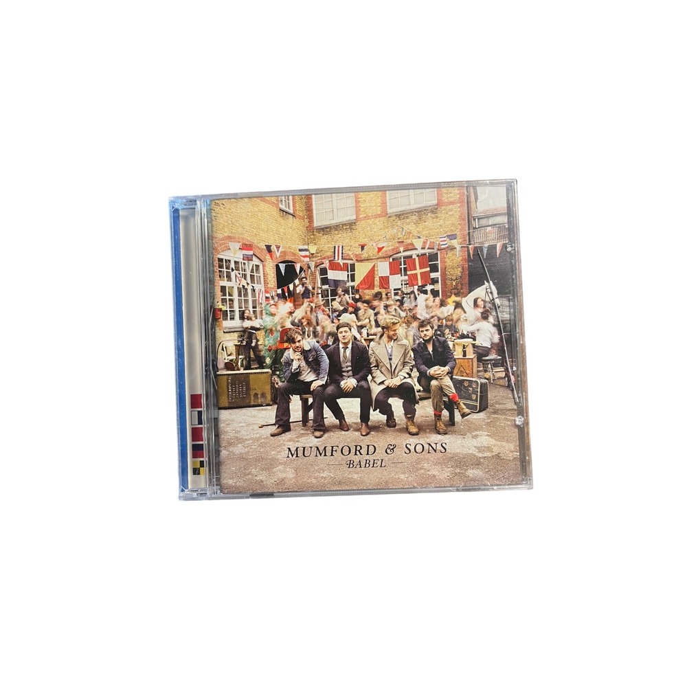 Mumford & Sons Babel CD Album 2012 Glassnote Folk Rock I Will Wait Cracked Case